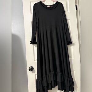 Dainty Jewells Black Long Sleeve Dress